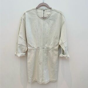 A.L.C. Cream Denim Dress